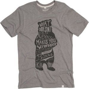 The Landmark Project Tshirt Mens Large What Doesnt Kill You Bear Soft Graphic